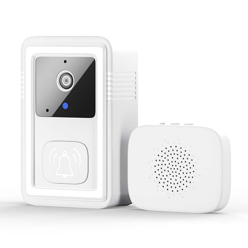 Cluzine - Smart Video Doorbell with Indoor Chime, Voice Changer,Night Vision for Home Security