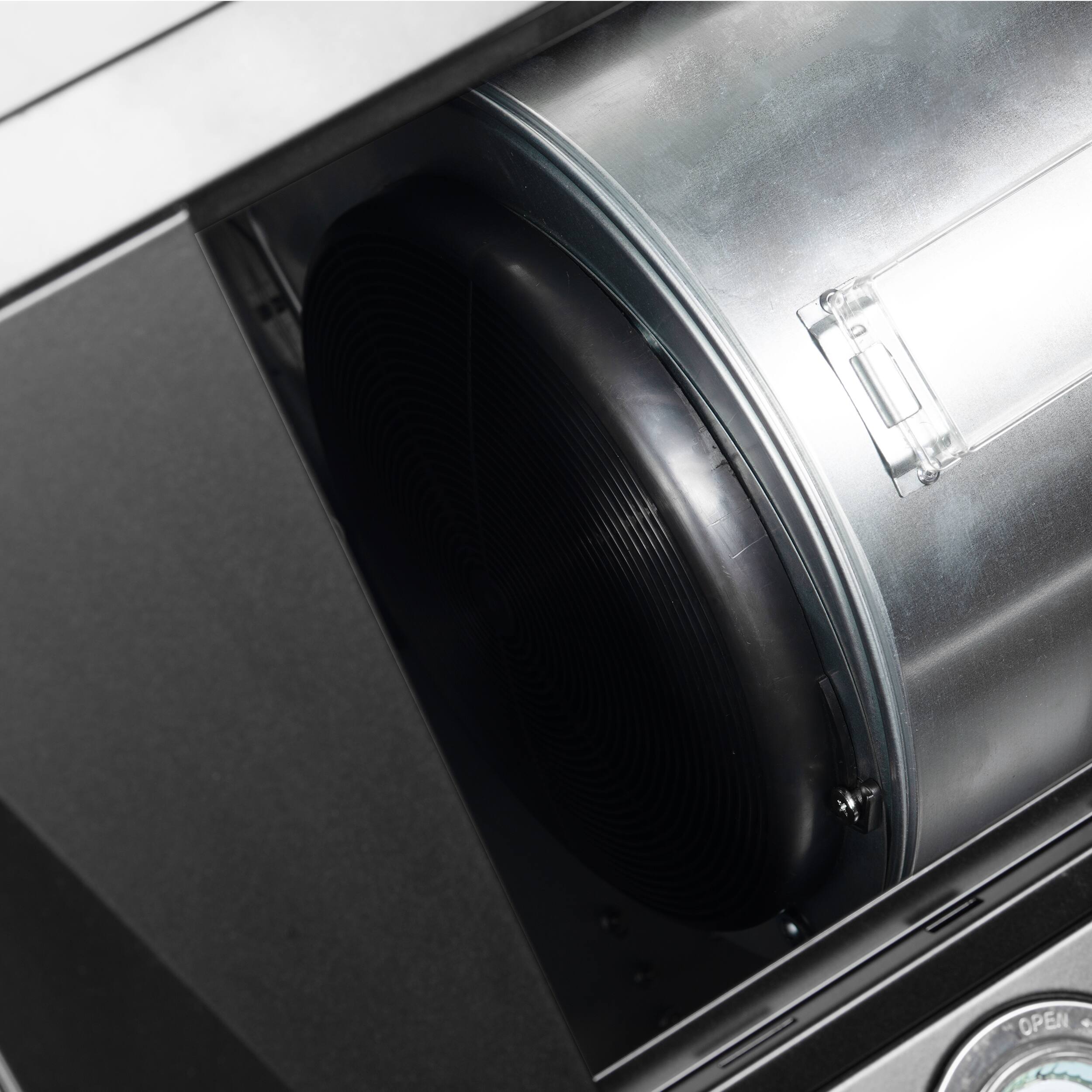 Alt View 5. Forno Appliances - Aria 36 in. Convertible Wall-Mounted Range Hood - Black.