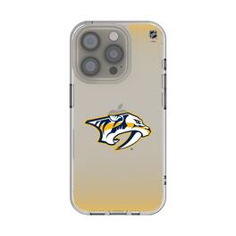 Keyscaper - NHL - Nashville Predators Linen Logo iPhone Clear Case - 16e - Multicolor