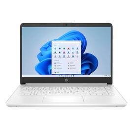 HP - Refurbished Excellent - 14-dq3000dx 14" Intel Celeron N4500 1.10 GHz up to 2.8 GHz 4GB DDR4 64GB eMMC Windows 11 Home Laptop - White
