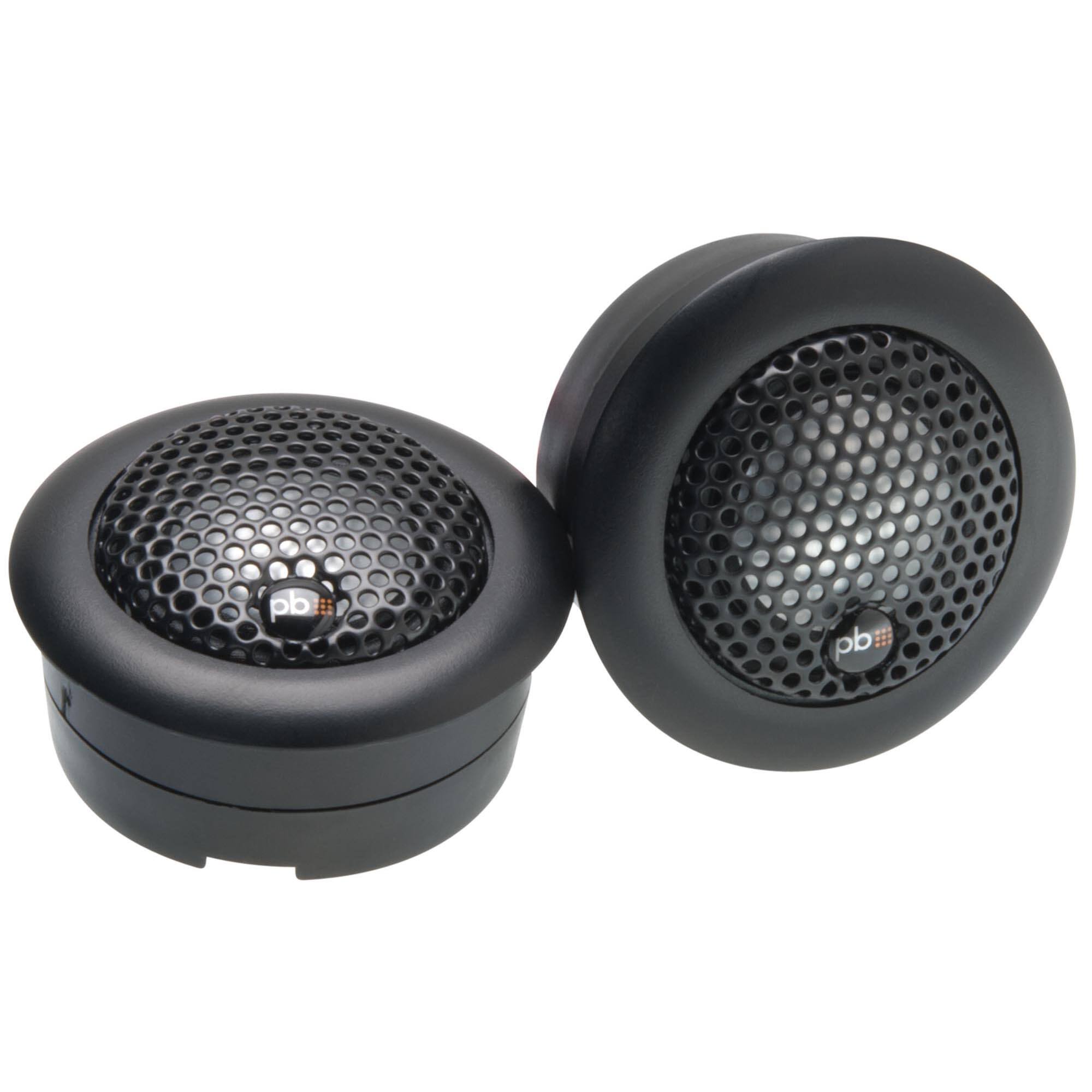 Alt View 2. Powerbass - PowerBass S-50C - 5.25" Component OEM Replacement Speakers - Pair - Black/Gray.