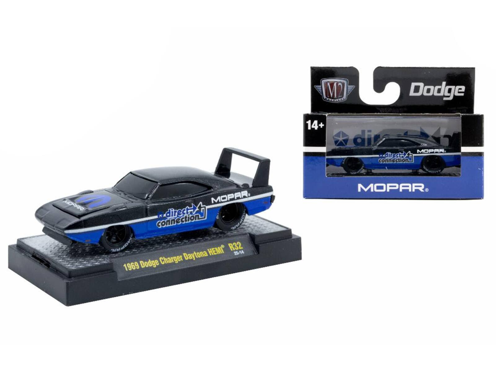 M2 Dodge 14+ direct connection MOPAR. R32 Daytona 25-14 1969 Dodge Charger MOPAR