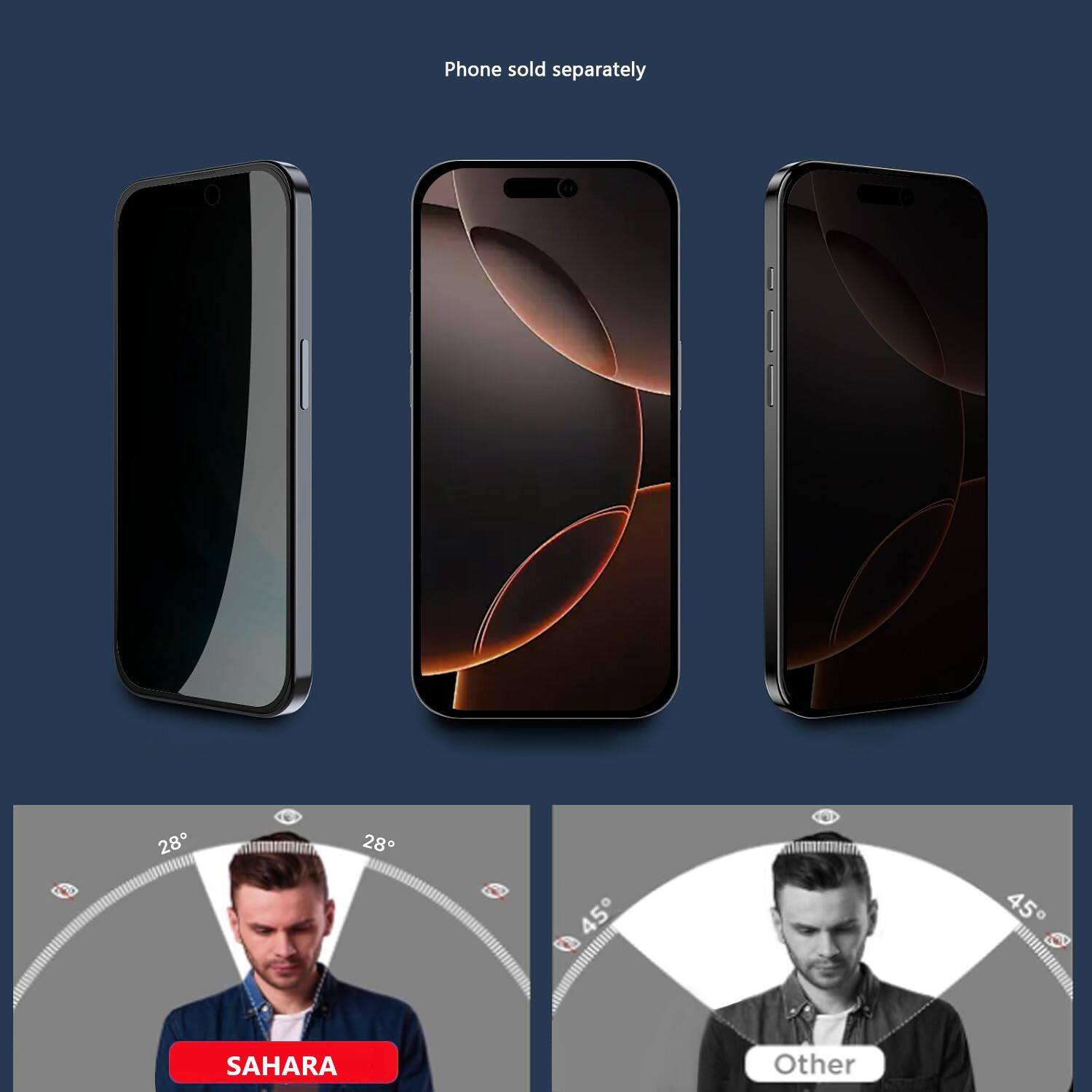 Phone sold separately

28° 28° 45° SAHARA

Other