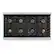 Alt View 10. ZLINE - 48 in. Wide 8 Burner Autograph 6.7 cu. ft. Freestanding Paramount Gas DuoPro Range with White Doors & Gold Accents - White Matte.