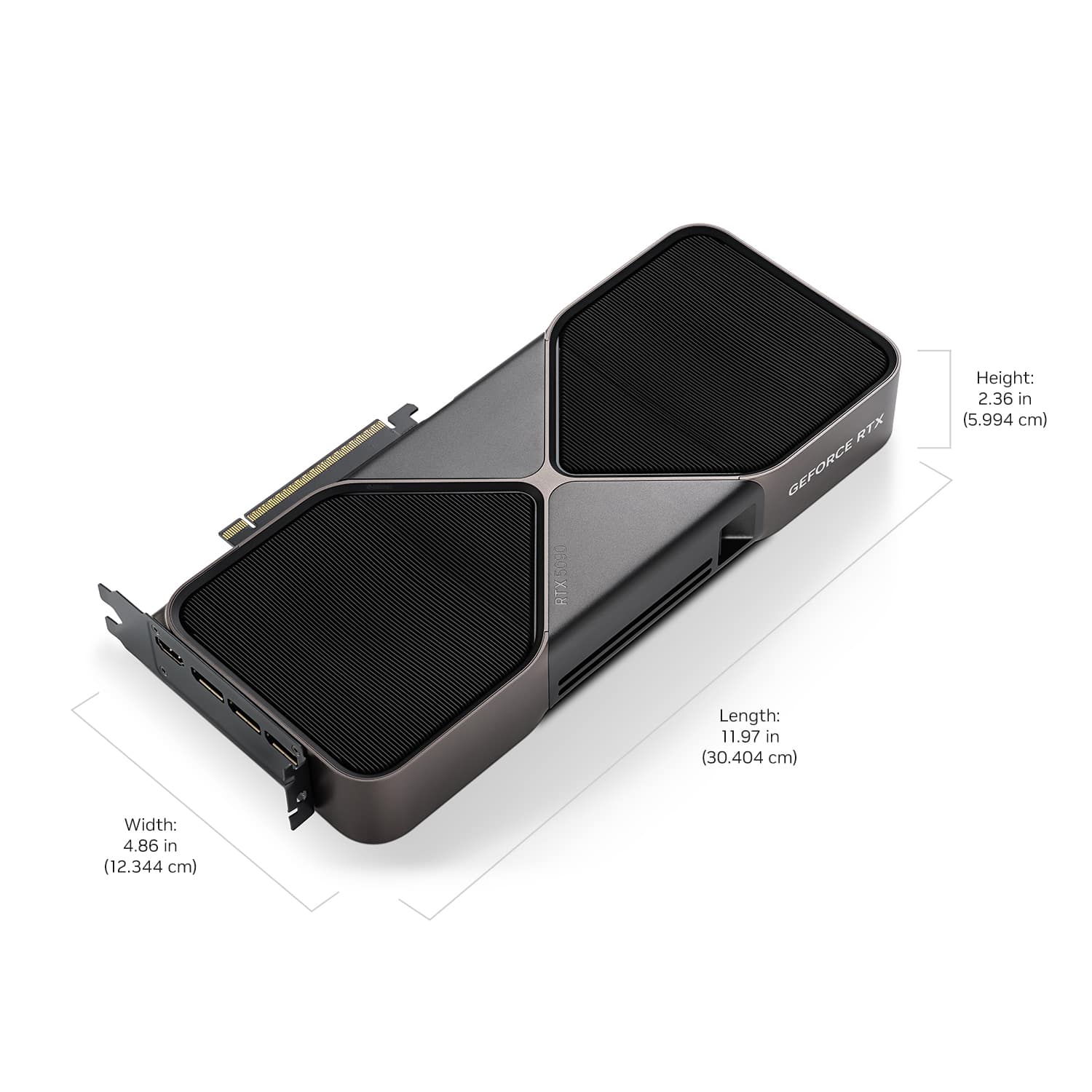 E - OR1S RTX RT BEFORCE Height: 2.36 in (5.994 cm) Length: 11.97 in (30.404 cm) Width: 4.86 in (12.344 cm)