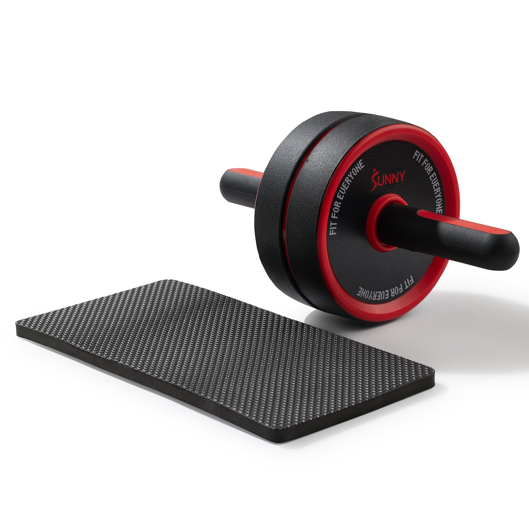 Sunny Health & Fitness - Ab Roller Wheel - Black