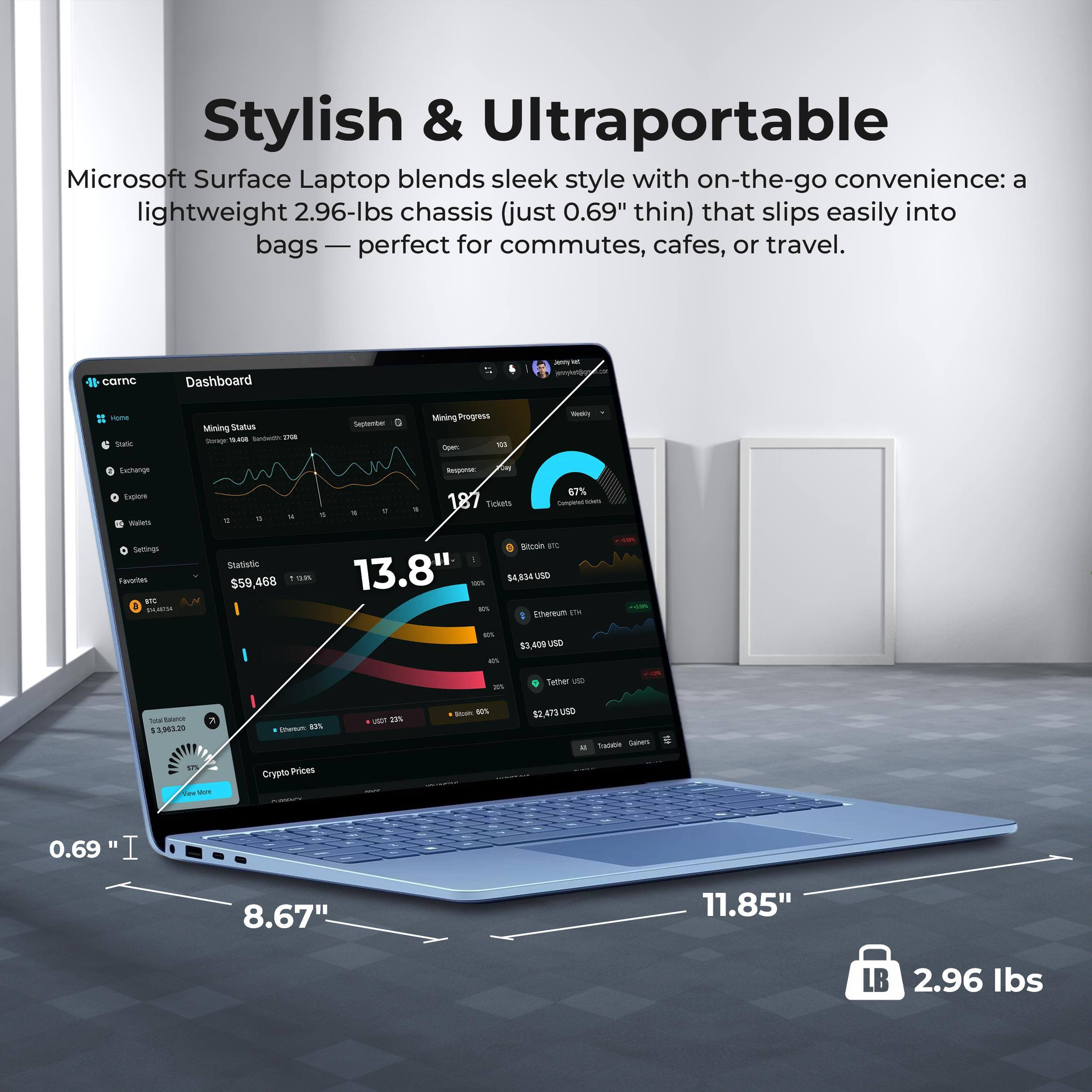 Microsoft Surface 13.8