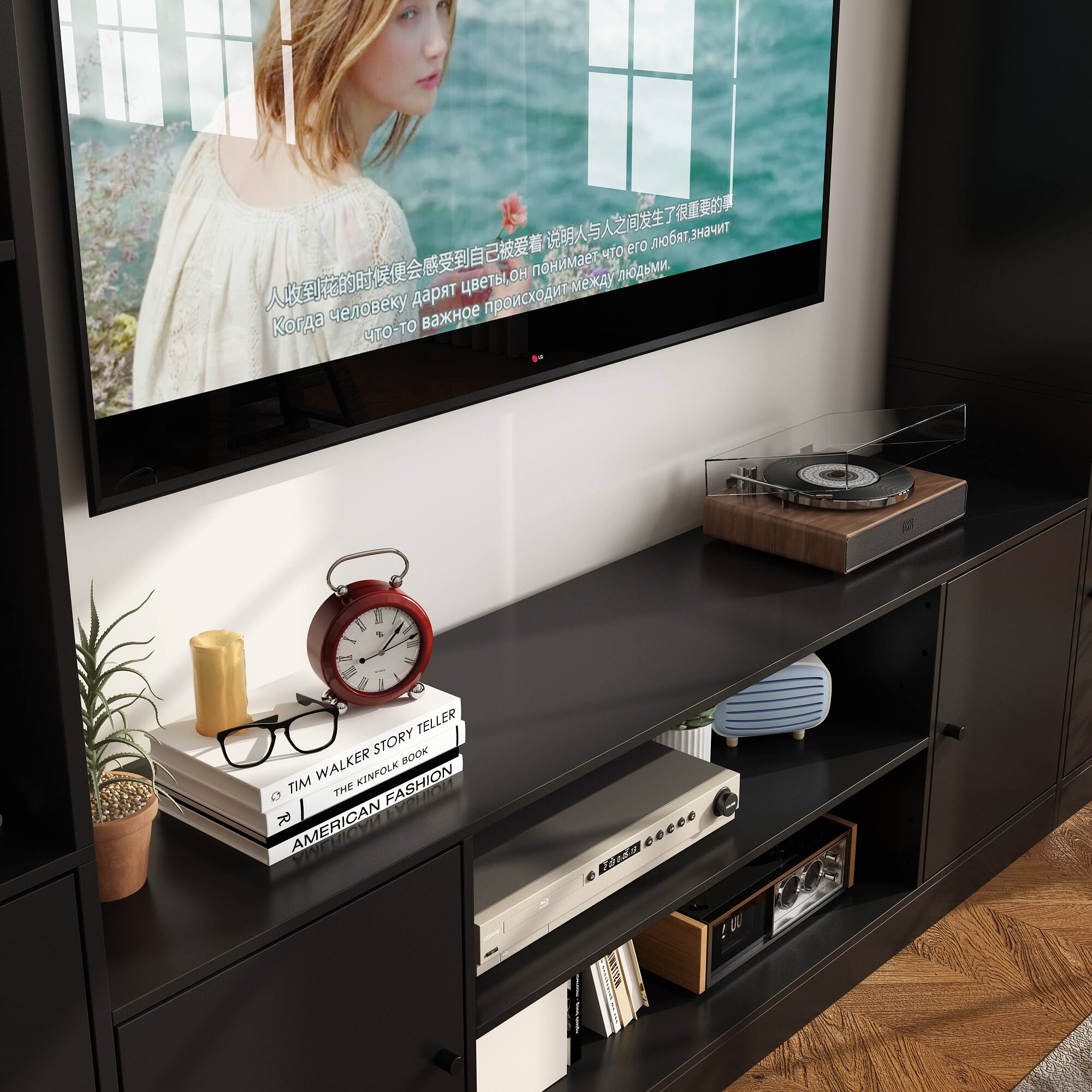 The text on the image reads: "Teller Story Book Walker Kinfolk Tim The Fashion 70 American eec.."