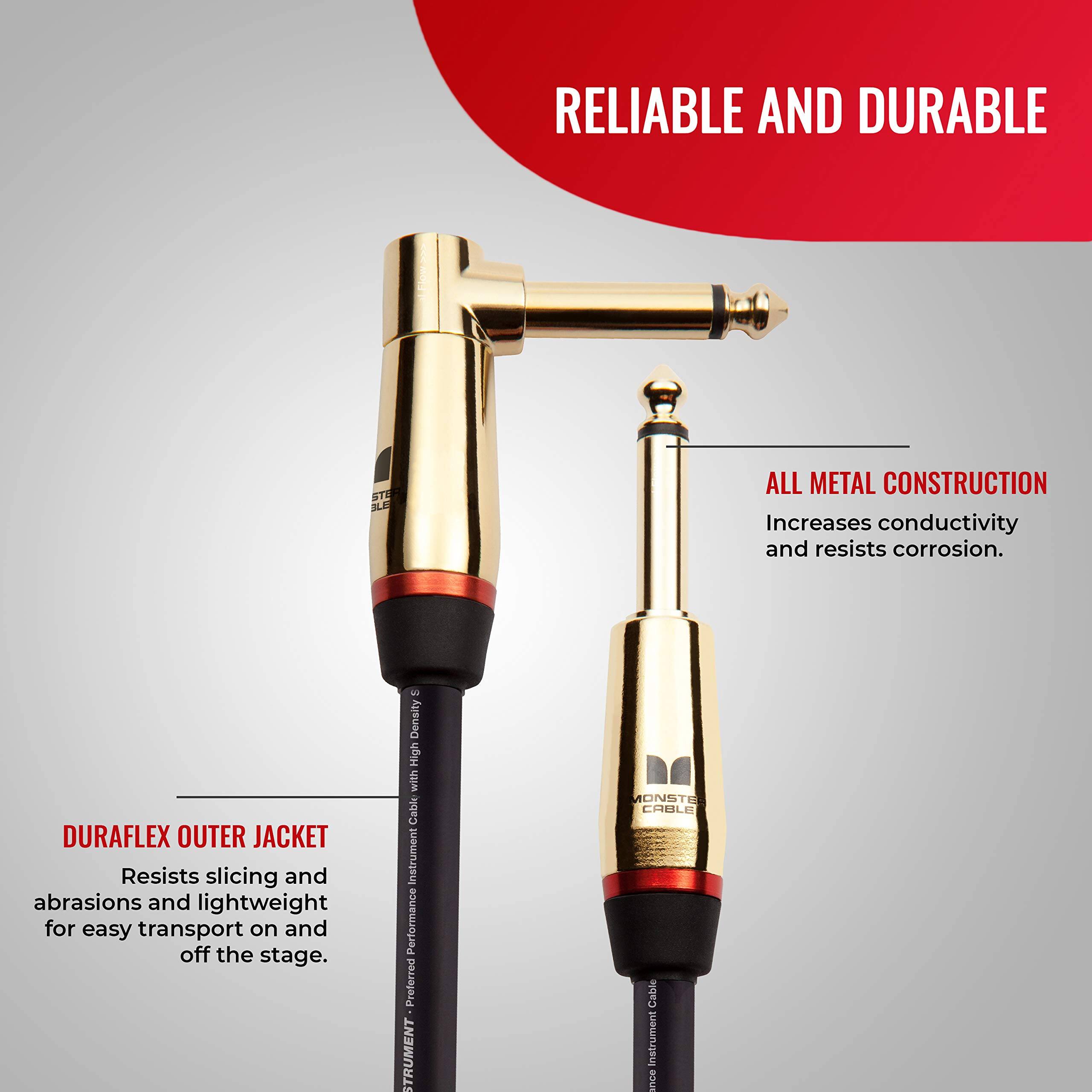 RELIABLE AND DURABLE

ALL METAL CONSTRUCTION
Increases conductivity and resists corrosion.

DURAFLEX OUTER JACKET
Resists slicing and abrasions and lightweight for easy transport on and off the stage.