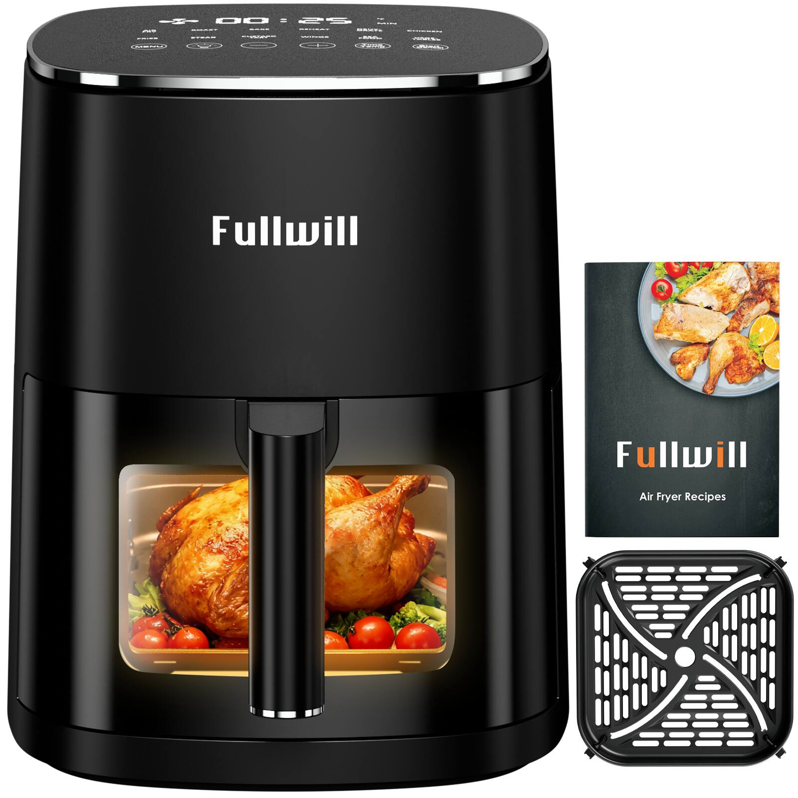+0012S 00 - 25 - : - I ... - I  - -  Fullwill Air Fryer Recipes