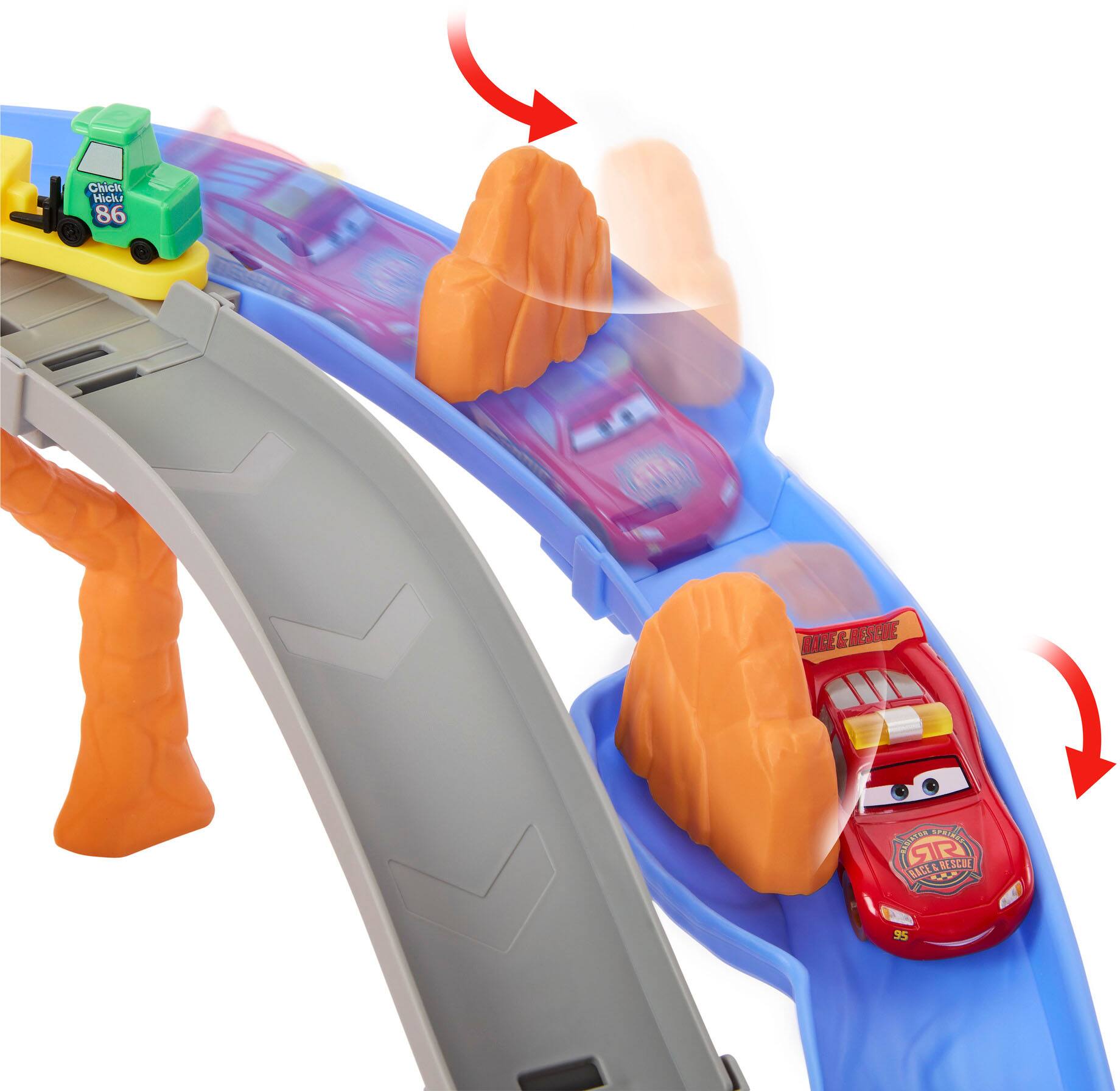 Chick Hicks 86  
Balegre Rescue C.M.I.  
D.M.S.T.E.  
Sir Heclebescol  
Nace Rescue  
95