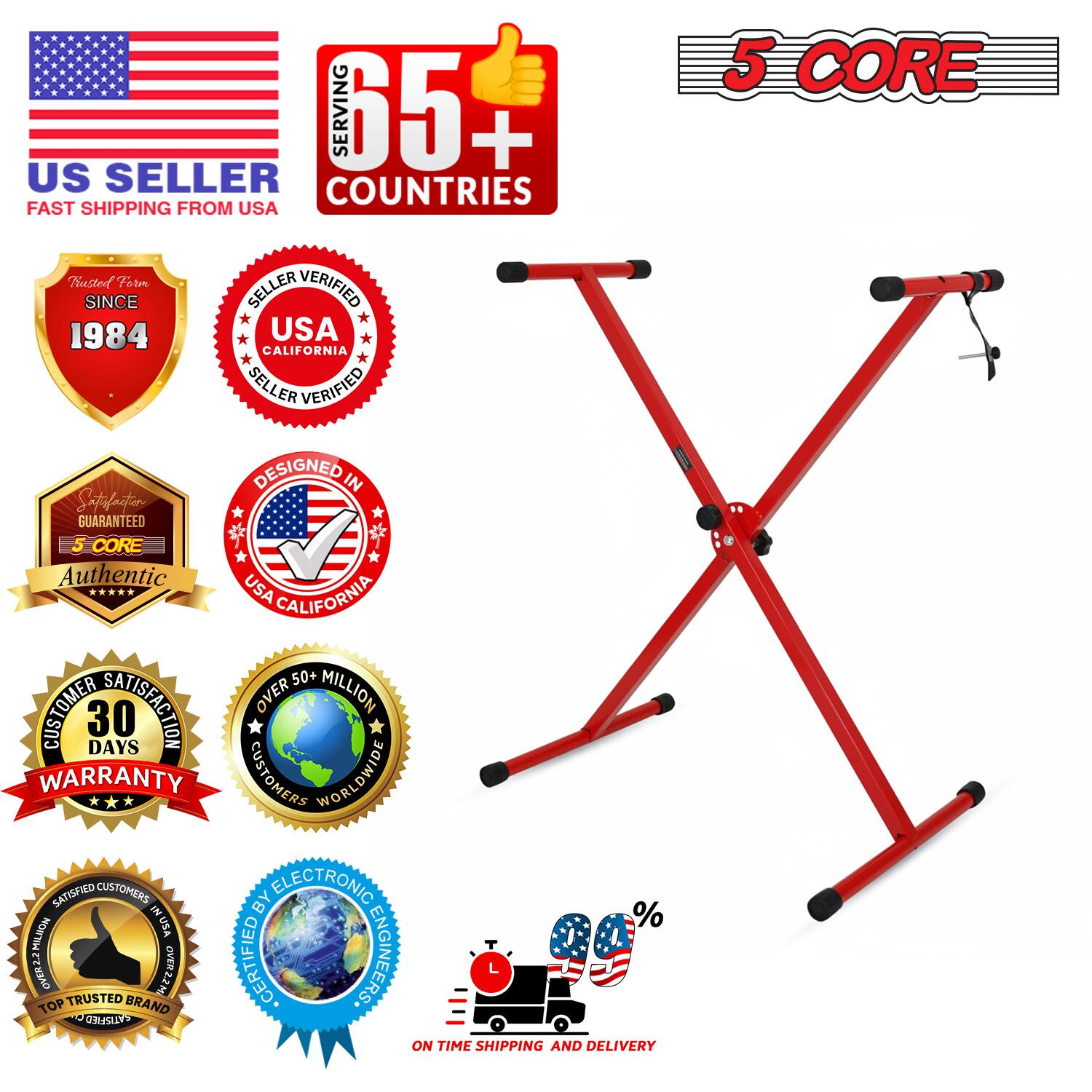 - US Seller
- Fast Shipping from USA
- Serving 65+ Countries
- Trusted Since 1984
- Seller Verified USA California
- Authentic
- Designed in USA California
- Satisfaction Guaranteed 5 Core
- 30 Days Warranty
- Over 50 Million Customers Worldwide
- 100% Satisfied Customers
- Certified by Electronic Engineers
- Top Trusted Brand
- On Time Shipping and Delivery