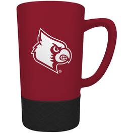 Great American Products - Louisville Cardinals Team Logo 16oz. Laser Etched Jump Mug - Multicolor