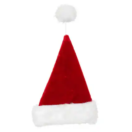 Front. Dyno - Dyno 17 in. Santa Hat 1 pk (Case of 12) - Red|White.