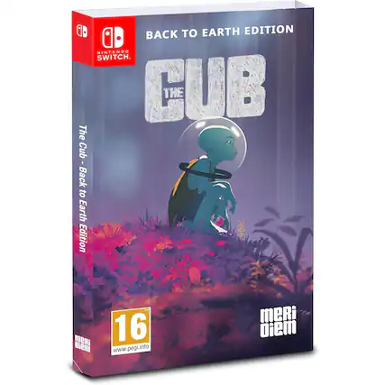 **Back to Earth Edition**
**Nintendo Switch**
**The Cub**
**The Cub - Back to Earth Edition**
**Meri Diem**
**PEGI 16**
**www.pegi.info** - T (Teen 13+)