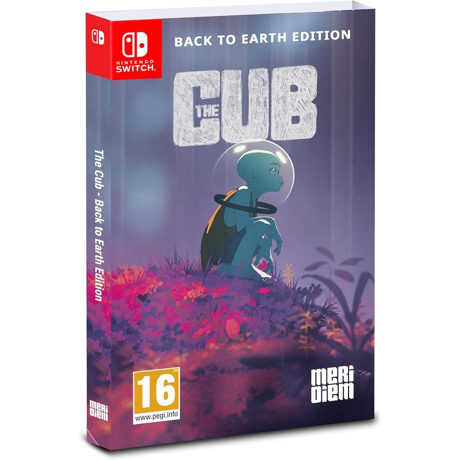 **Back to Earth Edition**  
**Nintendo Switch**  
**The Cub**  
**The Cub - Back to Earth Edition**  
**Meri Diem**  
**PEGI 16**  
**www.pegi.info** - T (Teen 13+)