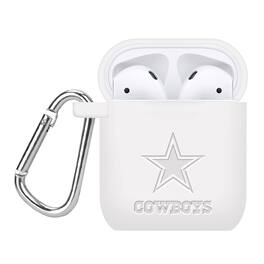 Artinian - Dallas Cowboys Debossed Silicone AirPods Case Cover - No Size - Multicolor