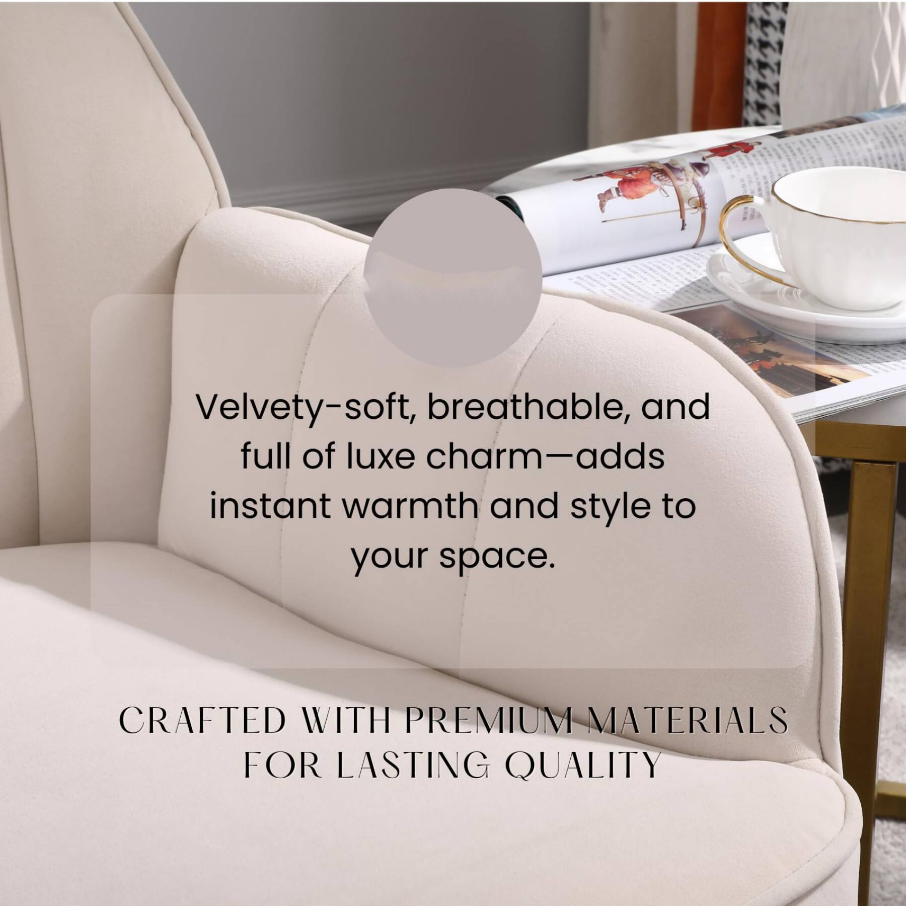 Velvety-soft, breathable, and full of luxe charm—adds instant warmth and style to your space.

CRAFTED WITH PREMIUM MATERIALS FOR LASTING QUALITY