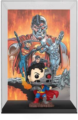 Funko - Pop! Comic Cover: DC - Cyborg Superman - Collectibles - Multicolor