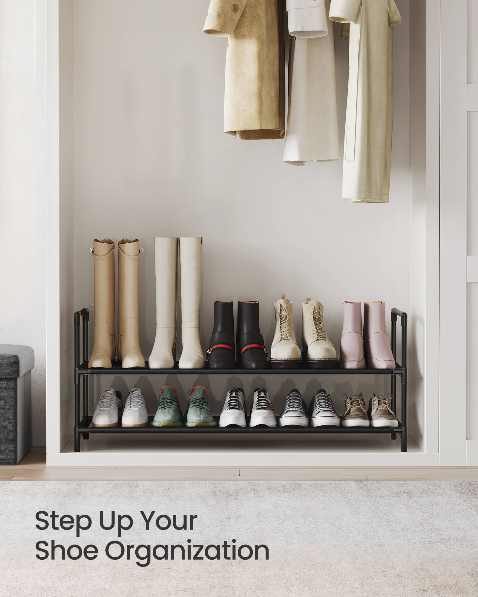 Step Up Your Shoe Organization