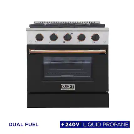 KUCHT Professional
DUAL FUEL
240V | LIQUID PROPANE