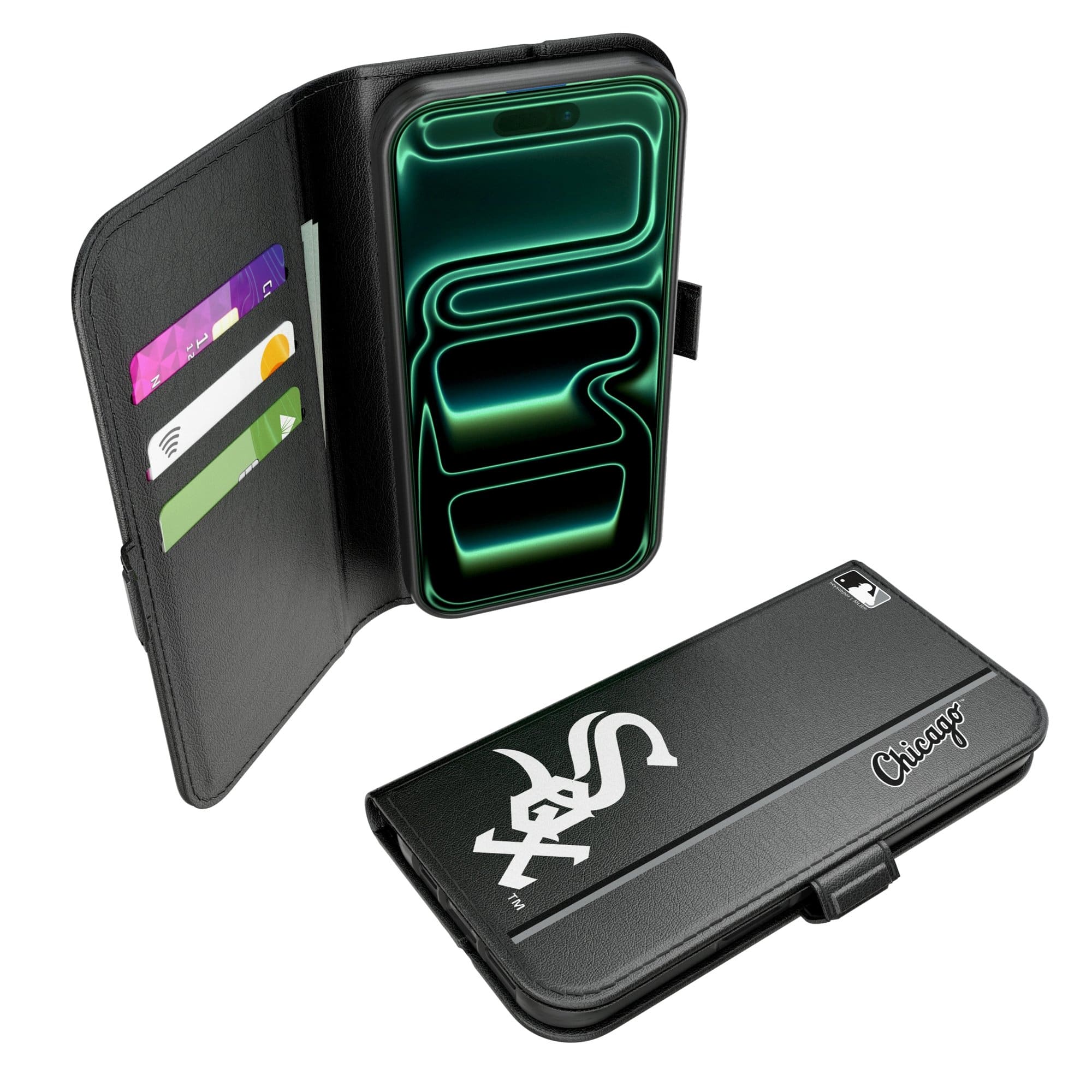 Keyscaper - MLB - Chicago White Sox iPhone Folio 2.0 Case - 17 - Black price history on PriceWatchPro