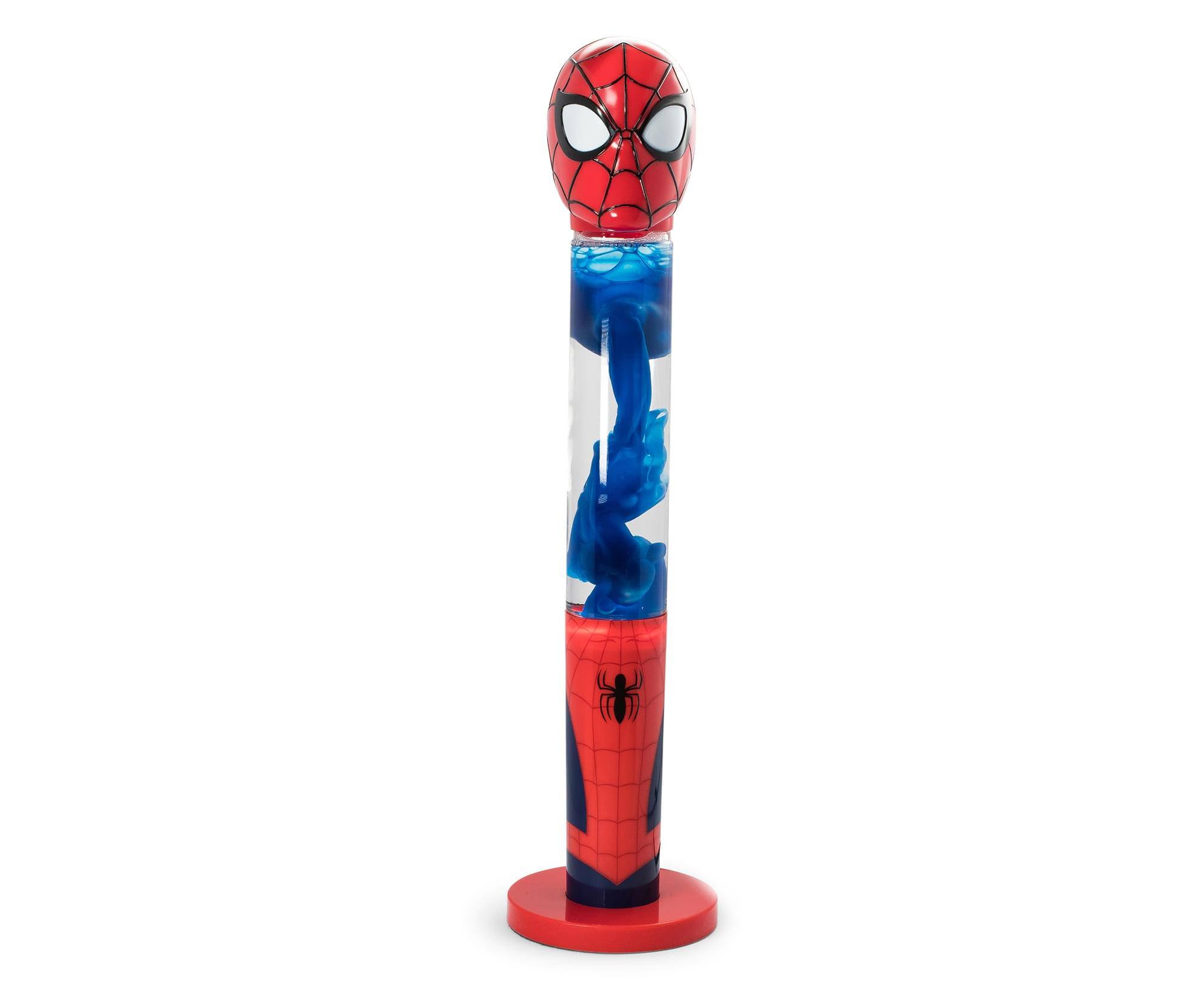 Front. Marvel - Marvel Spider Man 3D Top Motion Lamp Mood Light | 20 Inches - Red.