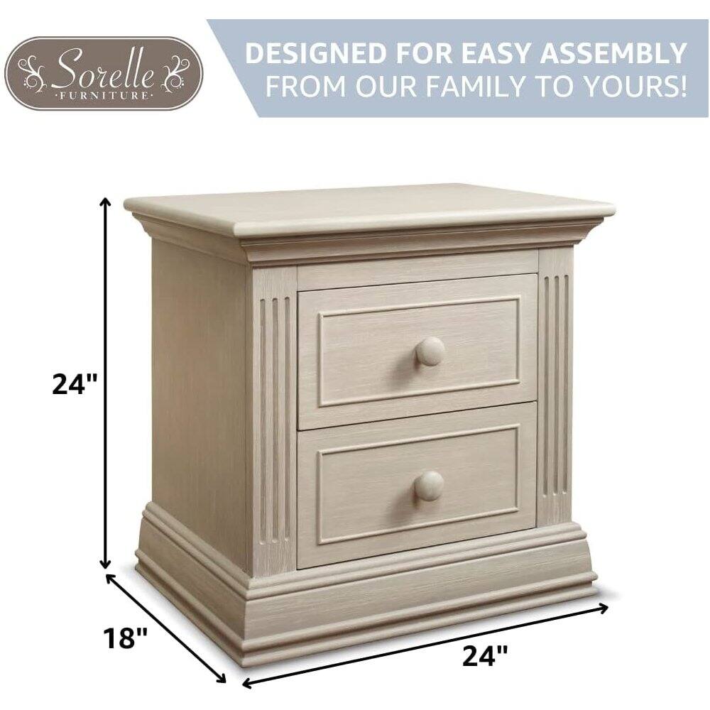Sorelle Furniture Designed for Easy Assembly from Our Family to Yours! 24" 18" 24"