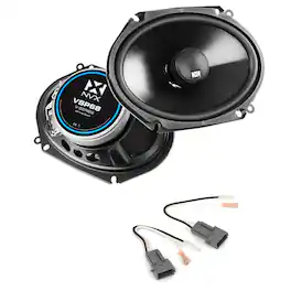 NVX - 1997-1998 Ford F-150 - 6x8-Inch V-Series Front Speaker Upgrade Kit - Black