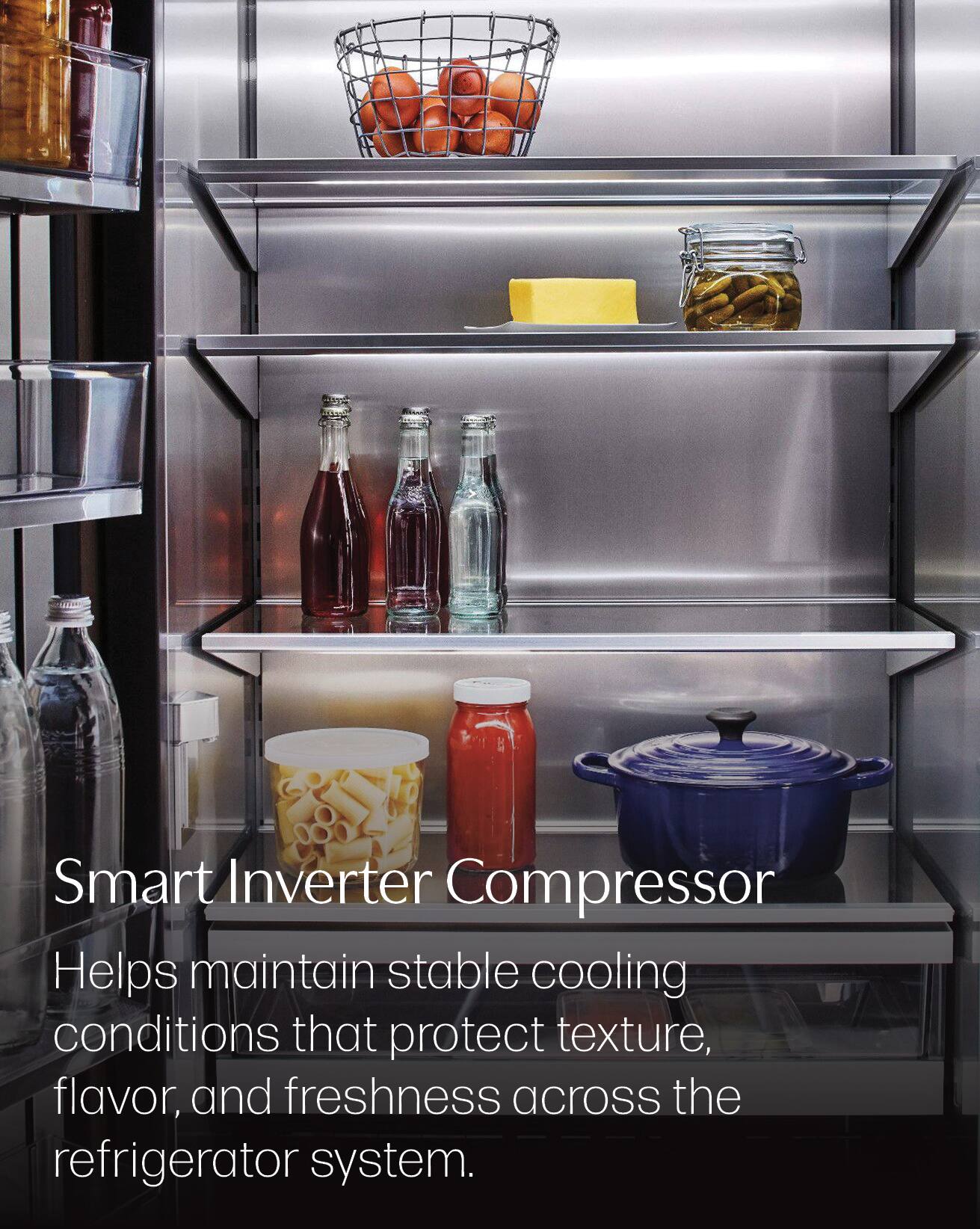 SKS 24 inch Wide 13.9 Cu. Ft. Smart Built in Column Refrigerator with ...