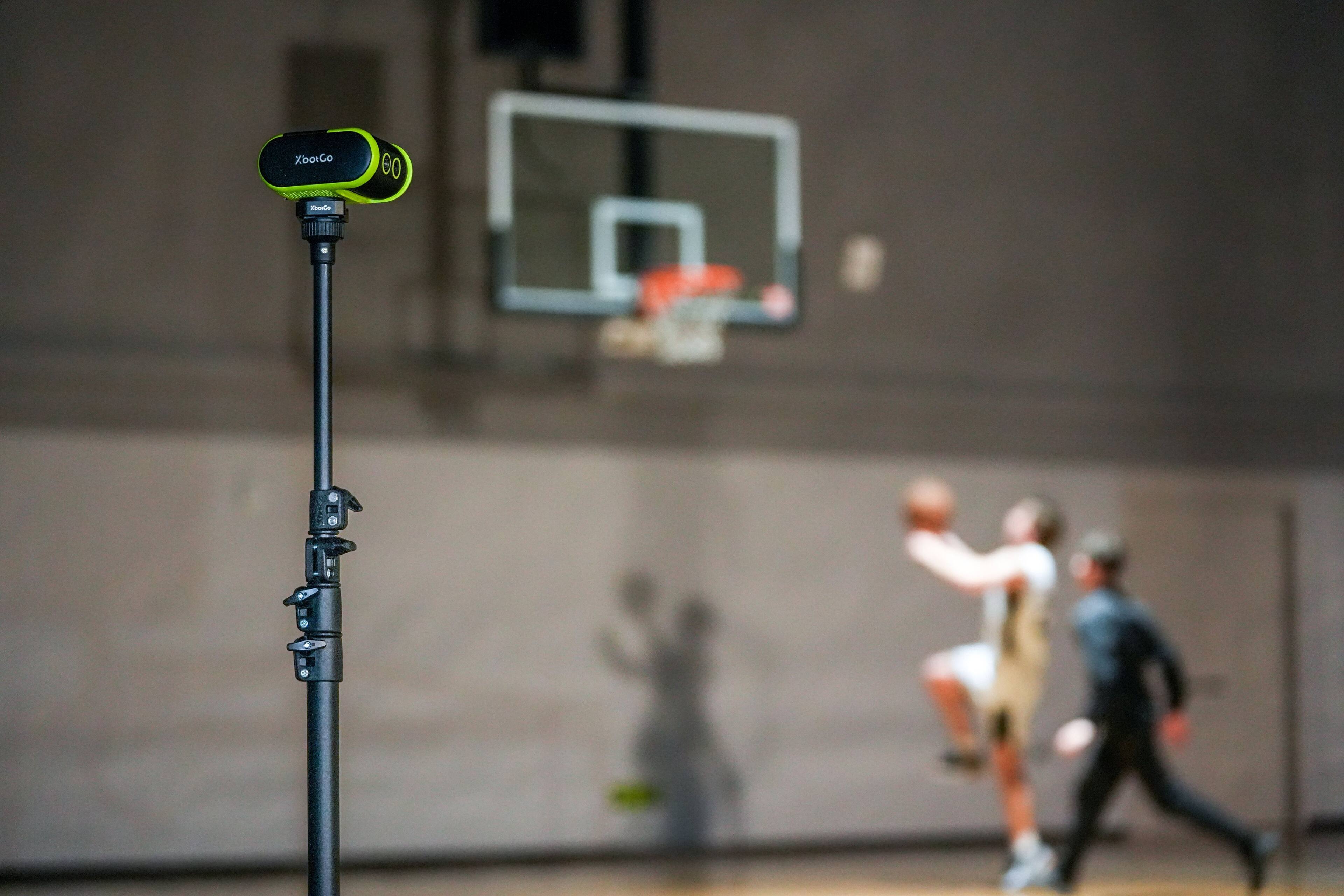 Alt View 8. XbotGo - Falcon AI Sports Camera, 4K Auto-Tracking Action Cam for Team Sports, Dual Lens with Live Streaming, No Subscription - Edge Green.