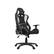 Alt View 13. Arozzi - Forte Mesh Fabric Ergonomic Gaming Chair - Black - White Accents.