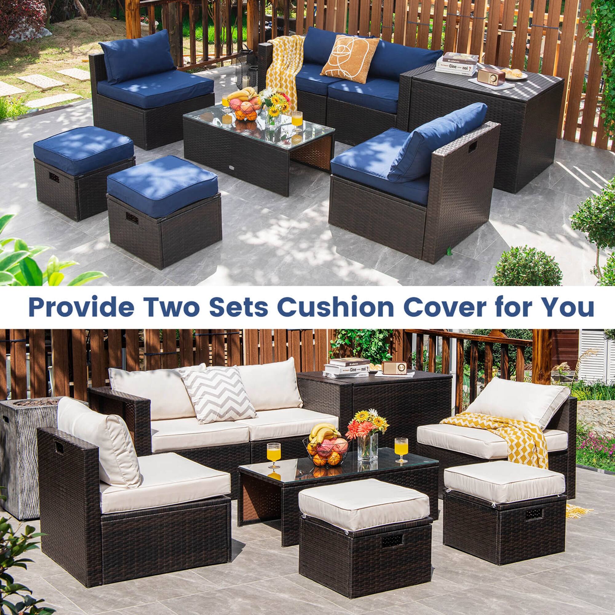 Provide Two Sets Cushion Cover for You