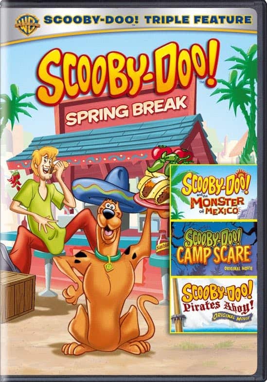 Front. Scooby-Doo: Spring Break - 3 Film Collection (DVD Triple Feature) [DVD].