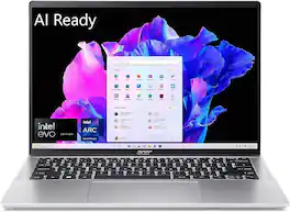 Acer - Refurbished Excellent - Swift Go 14 14" Touchscreen Laptop WUXGA Intel Core Ultra 5 125H 8GB 512GB SSD Intel Arc SFG14-72T-58SH