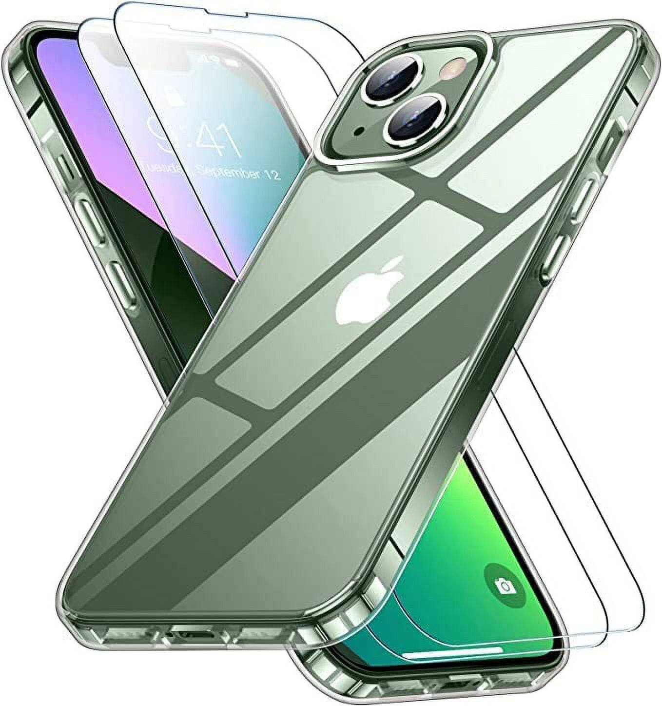 Entronix - Complete Protection Bundle for iPhone 14 Plus - Case with 2 Screen Protectors - Clear