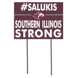 Jardine - Southern Illinois Salukis 18'' x 24'' I Chose Lawn Sign - Maroon