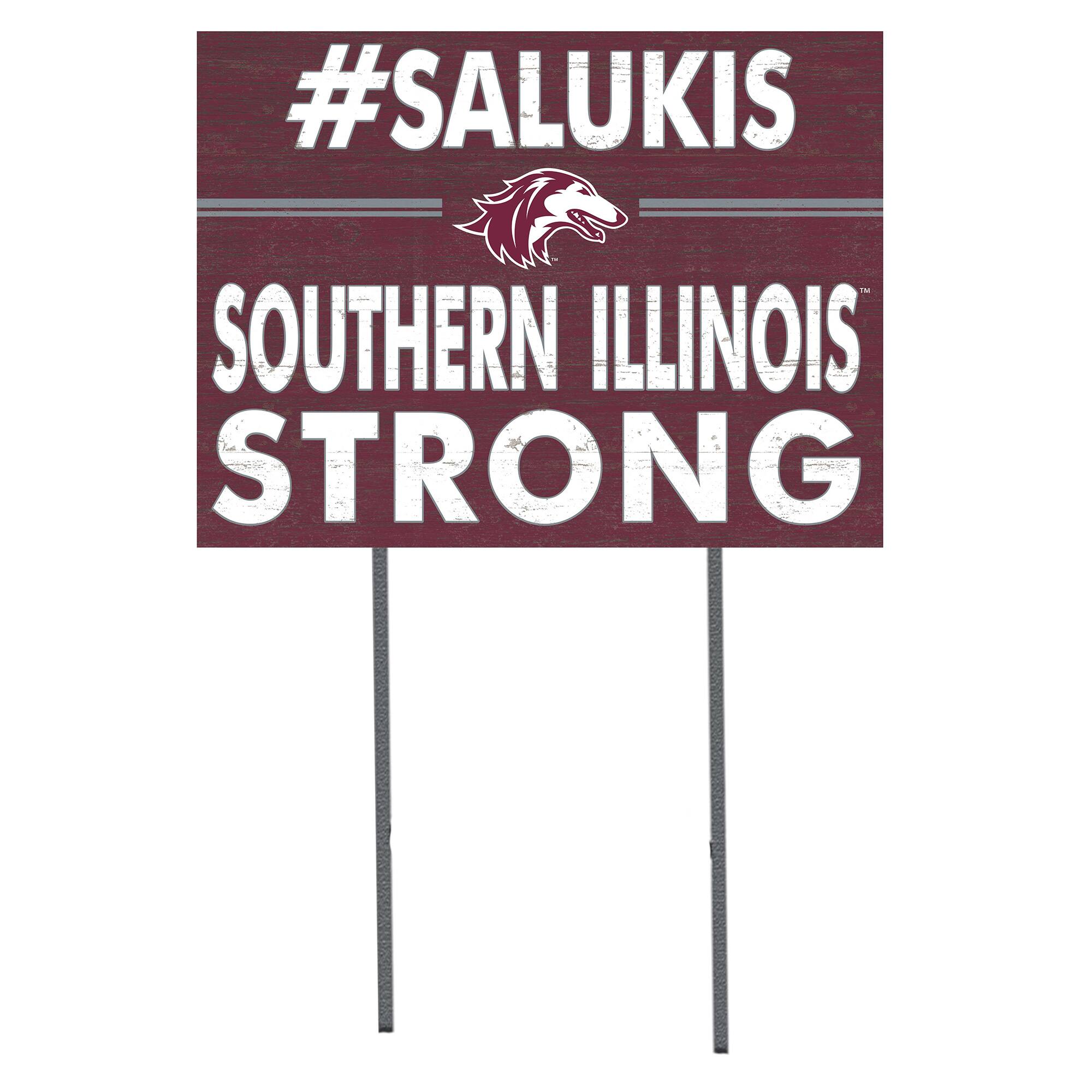 Southern Illinois Salukis 18'' x 24'' I Chose Lawn Sign