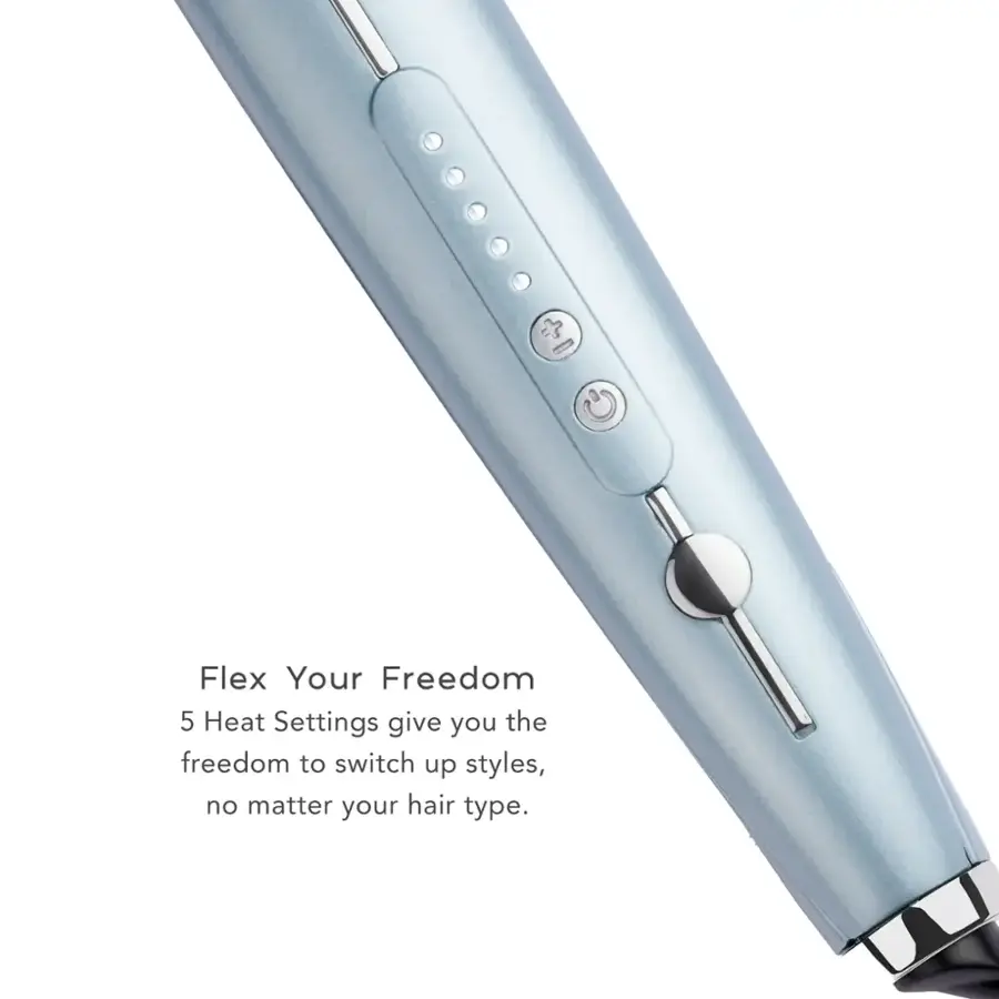 Flex Your Freedom: 5 Heat Settings give you the freedom to switch up styles, no matter your hair type.