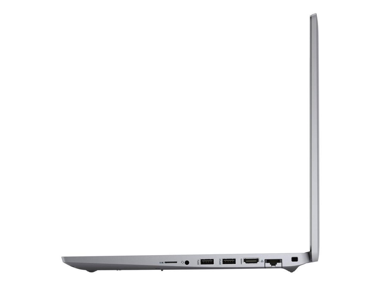 Alt View 3. Dell - Dell Latitude 5520 i5-1145G7 2.6GHz 16GB 512GB NVMe 15.6" FHD Win11 Pro Touchscreen - Dark Gray.