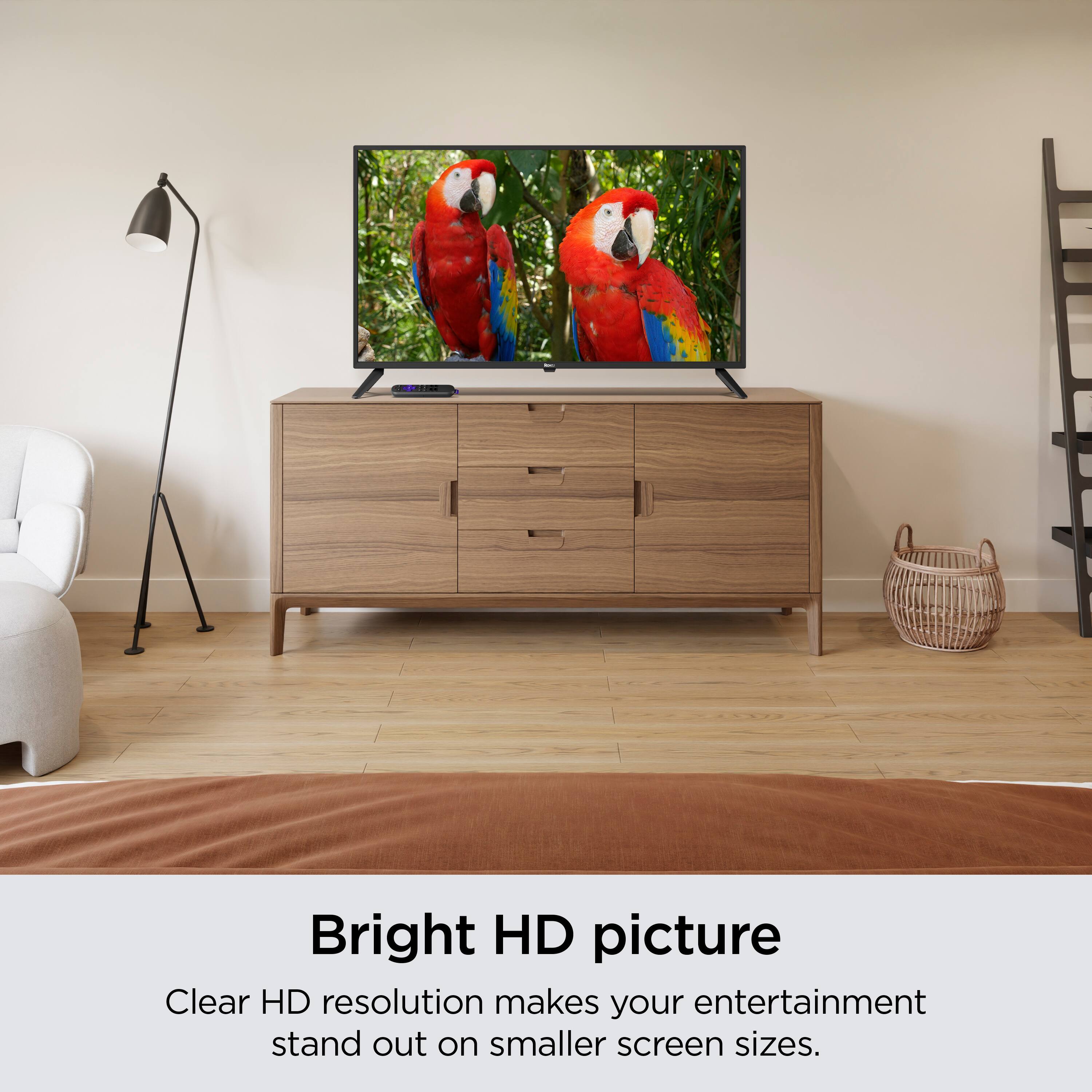 PTI Bright HD picture Clear HD resolution makes your entertainment stand out on smaller screen sizes.