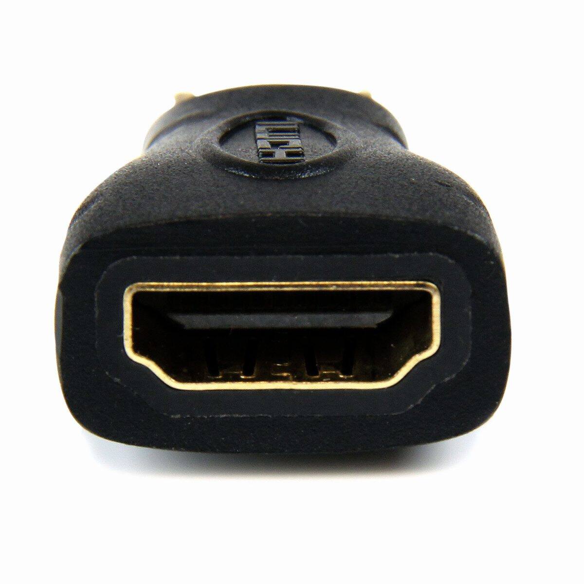 Alt View 1. StarTech.com - StarTech 19 Pin HDMI Female to 19 Pin Mini HDMI Male Mini Adapter.