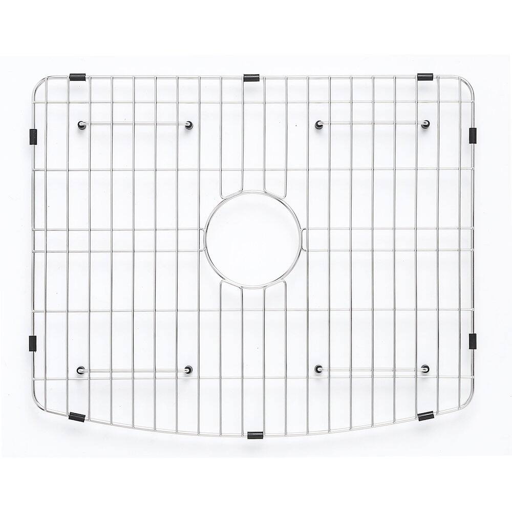 Alt View 5. Alfi - ALFI brand ALFI Brand White Smooth Curved Apron 24 x 20 Single Bowl Fireclay Farm Sink - White.