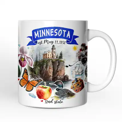 MINNESOTA
est. May 11, 1858
32nd state