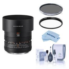 Hasselblad - XCD 38mm f/2.5-32 Lens, Bundle with Tiffen 72mm UV and CPL Filters