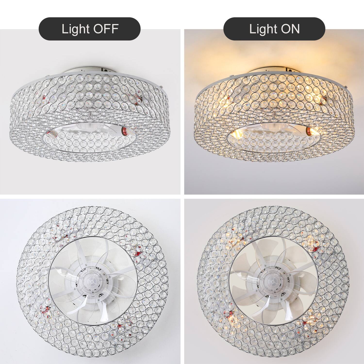 Light OFF  
Light ON  

Light OFF  
Light ON