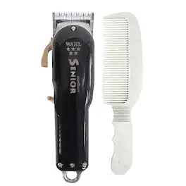 Wahl - 8504 Professional Clipper Cordless Senior 120-240V with Comb White - Gold