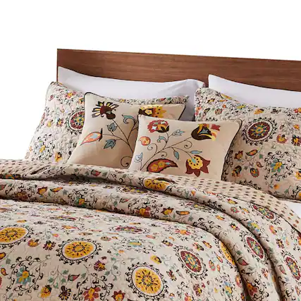 Front. Greenland Home Fashions - Greenland Home Fashion Andorra Accessory Decorative Pillow Pair - Multi 18x18 - Multi.