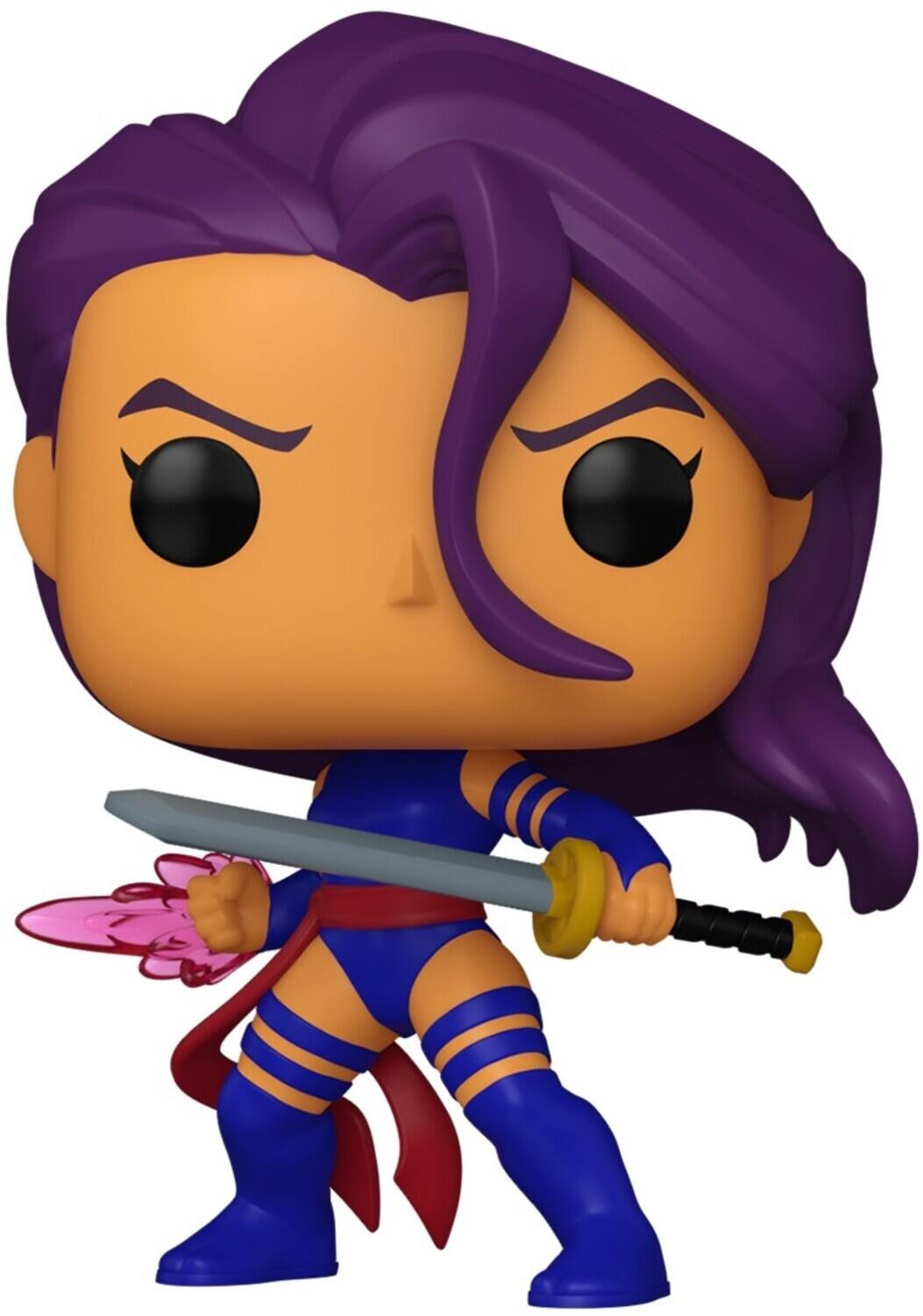 Front. Funko - Funko POP! Marvel: X-Men '97 - Psylocke   - COLLECTIBLES - Multicolor.