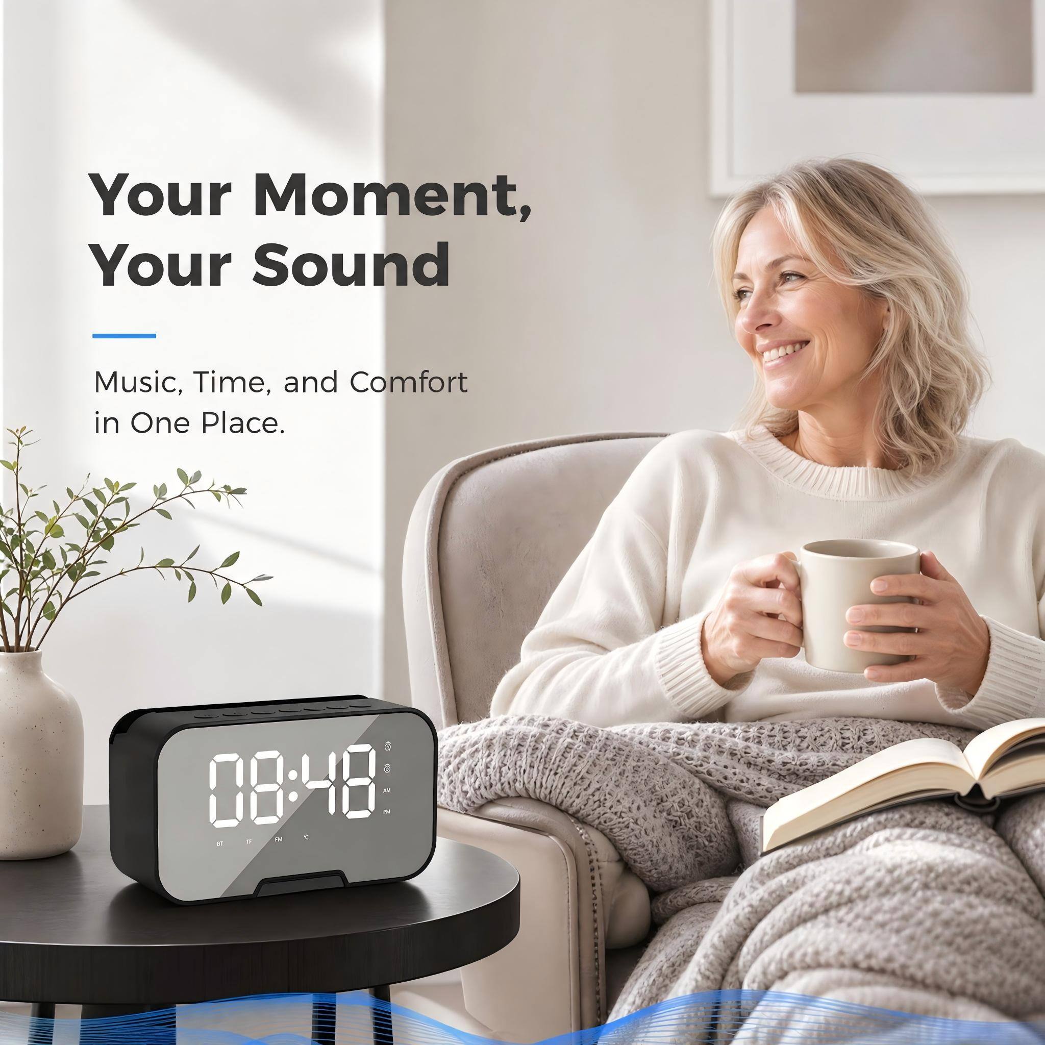 Your Moment, Your Sound  
Music, Time, and Comfort in One Place.  
08:48 M GOUS     WT 5